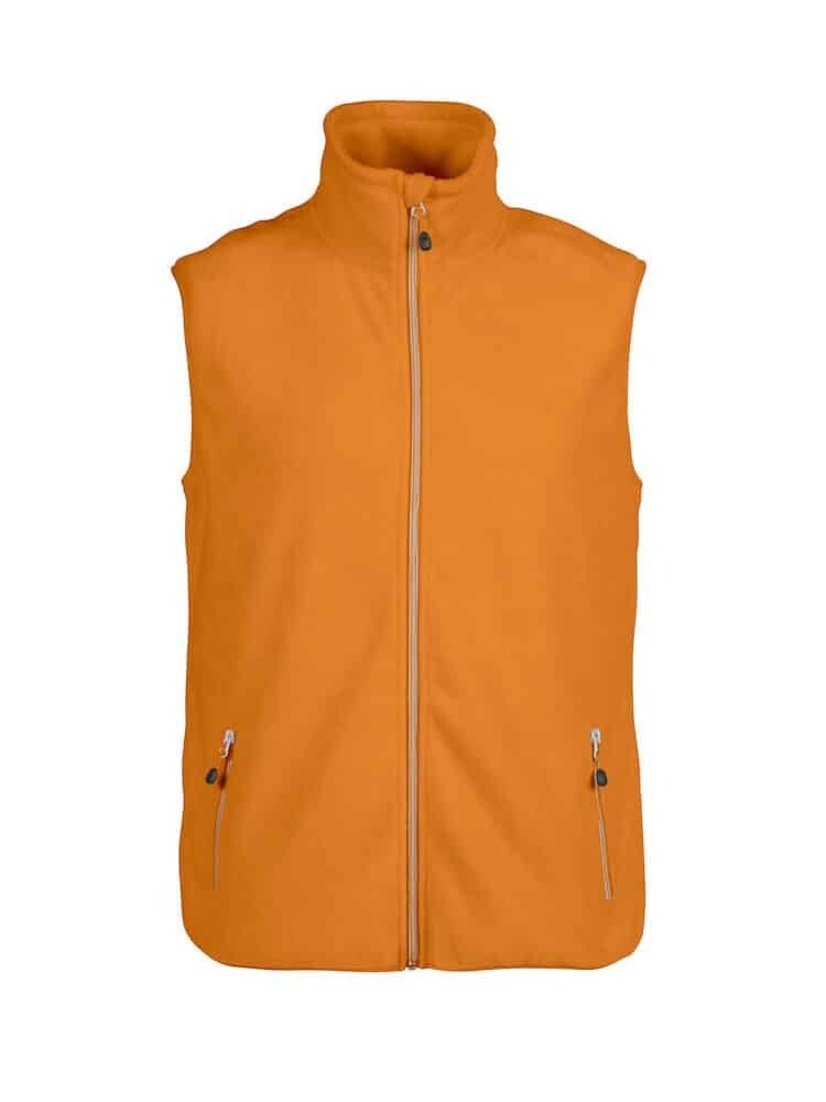 Sideflip Fleece Vest, FARGE: Orange, STØRRELSE: 4XL