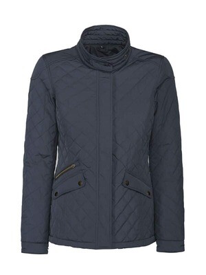 Huntingview Lady Quilted Jacket, FARGE: Navy, STØRRELSE: XS