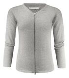 Ashland Cardigan Woman, FARGE: Grey Melange, STØRRELSE: XS