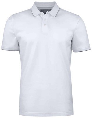 Greenville Polo regular fit, FARGE: White, STØRRELSE: 4XL