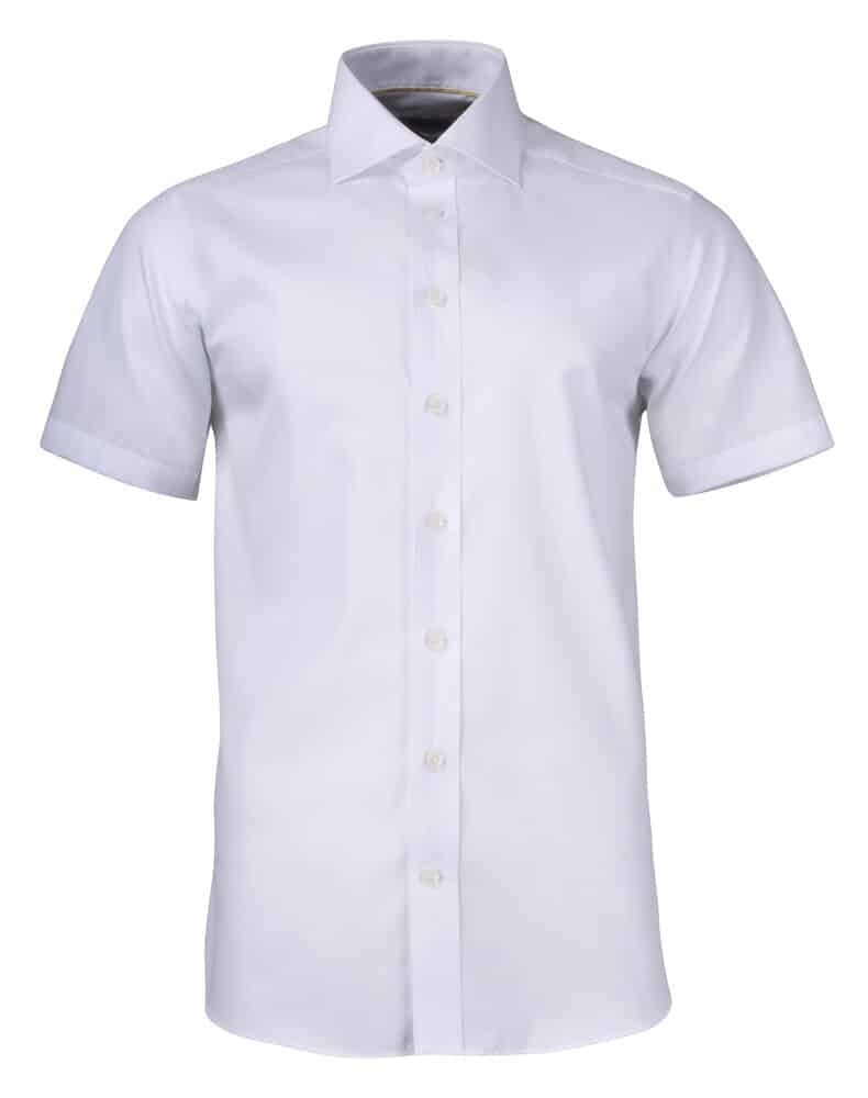 JH&F Yellow Bow 50 S/S Slim Fit, FARGE: White, STØRRELSE: XS