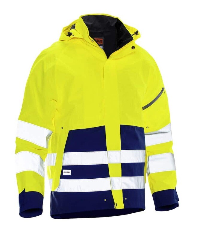 HV Skalljakke, FARGE: Yellow/Navy, STØRRELSE: S