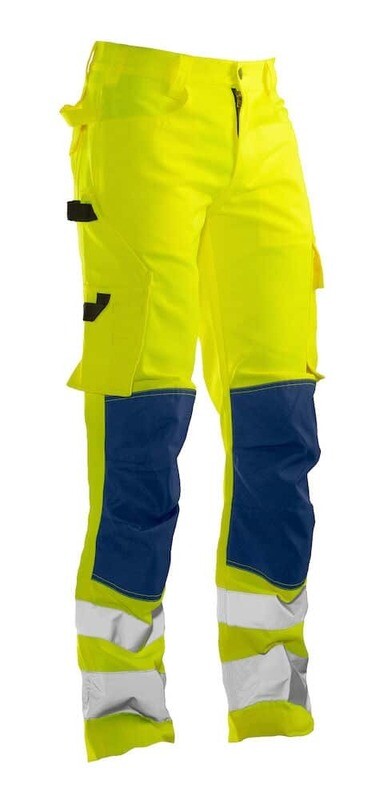 Hi Viz Pant Cl. 2, FARGE: Yellow/Navy, STØRRELSE: C42