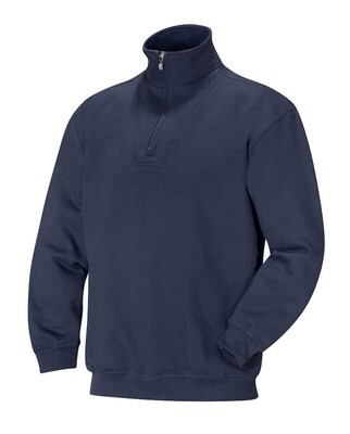 Genser 1/2-ZIP, FARGE: Navy, STØRRELSE: XS