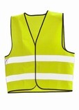 HV Refleksvest (10-pk), FARGE: Yellow, STØRRELSE: One size