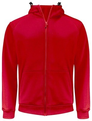 2133 Hood jacket, FARGE: Red, STØRRELSE: 4XL