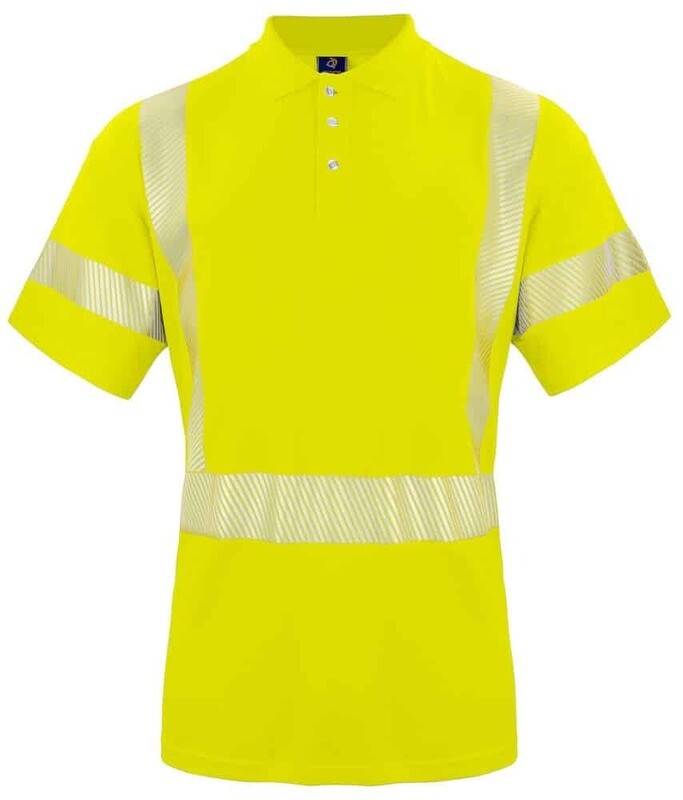 6015 Pique Hi Viz, FARGE: Yellow, STØRRELSE: 4XL