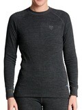 Round neck LS w´s, FARGE: Grey Melange, STØRRELSE: XS