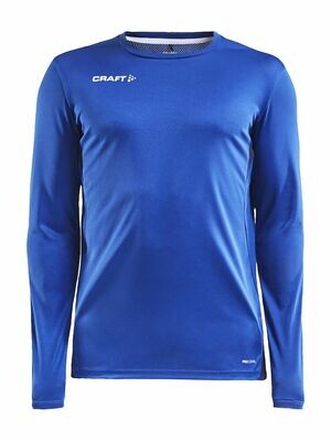 Pro Control Impact Ls Tee M, FARGE: Club Cobolt/Navy, STØRRELSE: XS