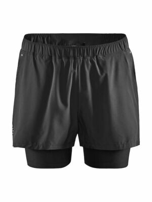 Adv Essence 2-in-1 Stretch Shorts M, FARGE: Black, STØRRELSE: XS