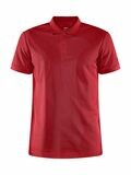 Core Unify Polo Shirt M, FARGE: Bright Red, STØRRELSE: XXL