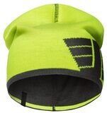 Vendbar beanie, FARGE: 6658 - High Visibility Yellow - Steel Grey (1), STØRRELSE: ONE SIZE