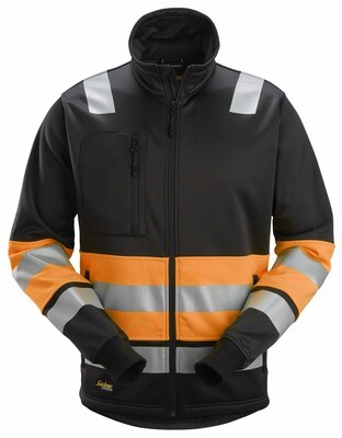 High-Vis Jakke, Klasse 1, FARGE: 0455 - Black - High Visibility Orange (1), STØRRELSE: STR: L