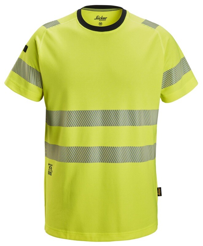 High-Vis T-skjorte, klasse 2, FARGE: 6600 - High Visibility Yellow - Base (1), STØRRELSE: STR: 3XL