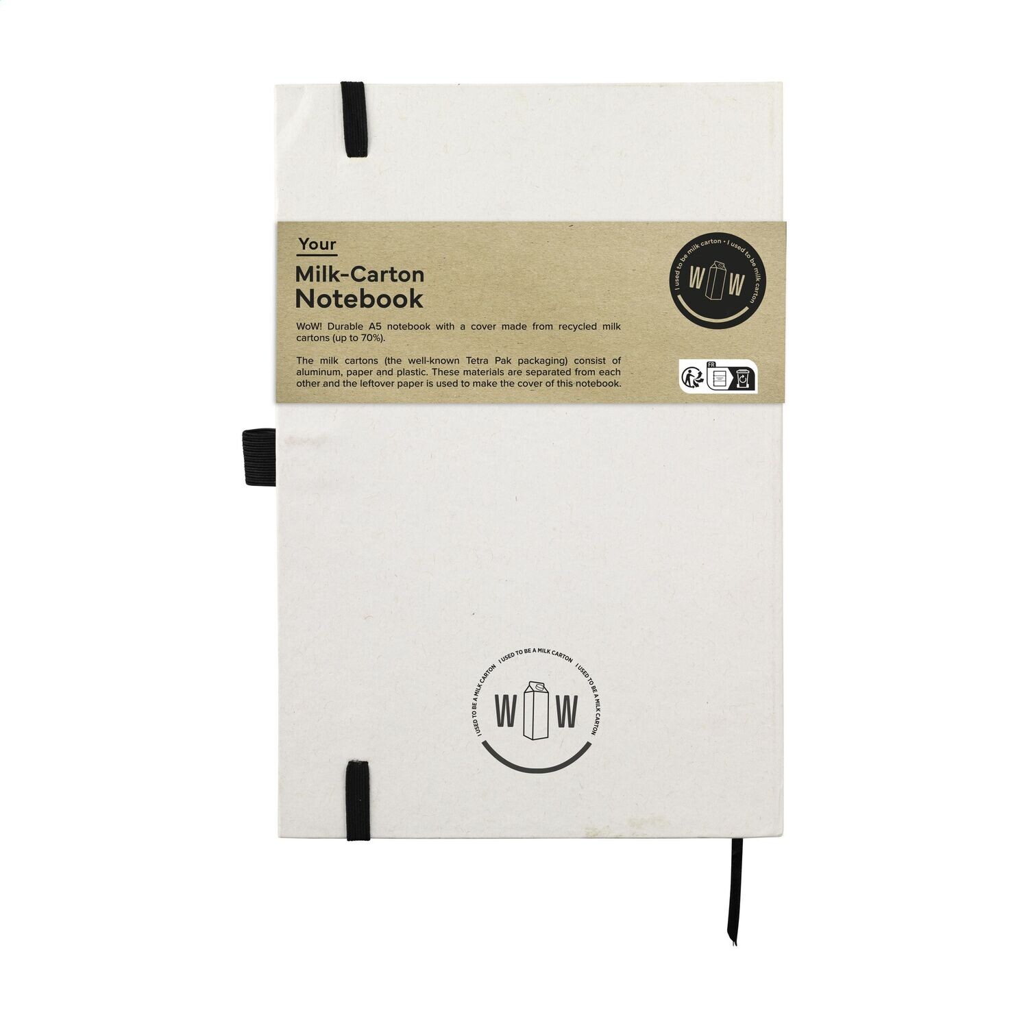 Milk-Carton Notebook A5 notatbok