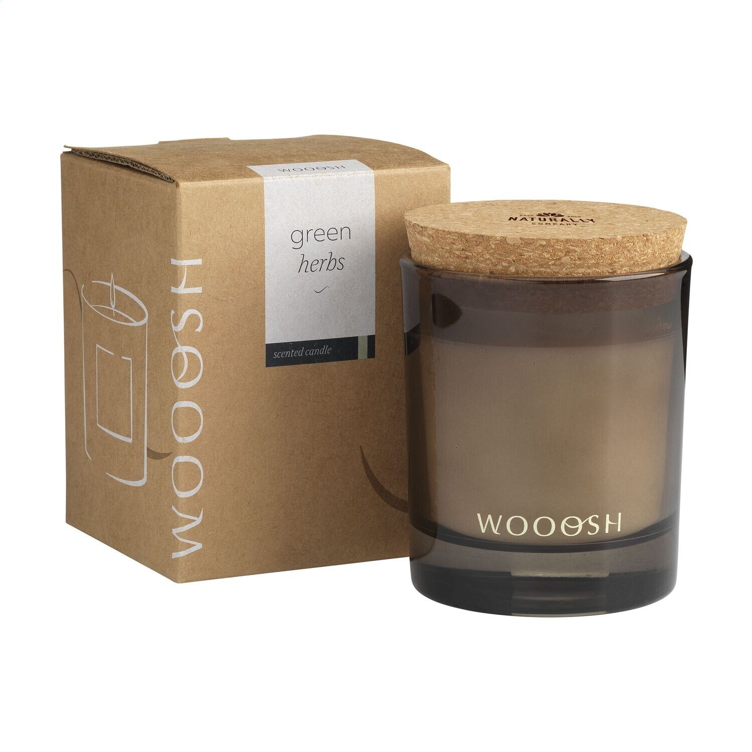 Wooosh Scented Candle Green Herbs duftlys