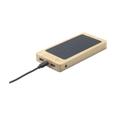 Solar Powerbank 8000+ Wireless Charger nødlader