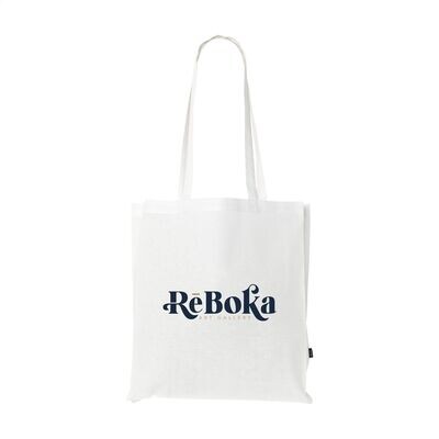 Colour Square Bag GRS Recycled Cotton (150 g/m²) pose