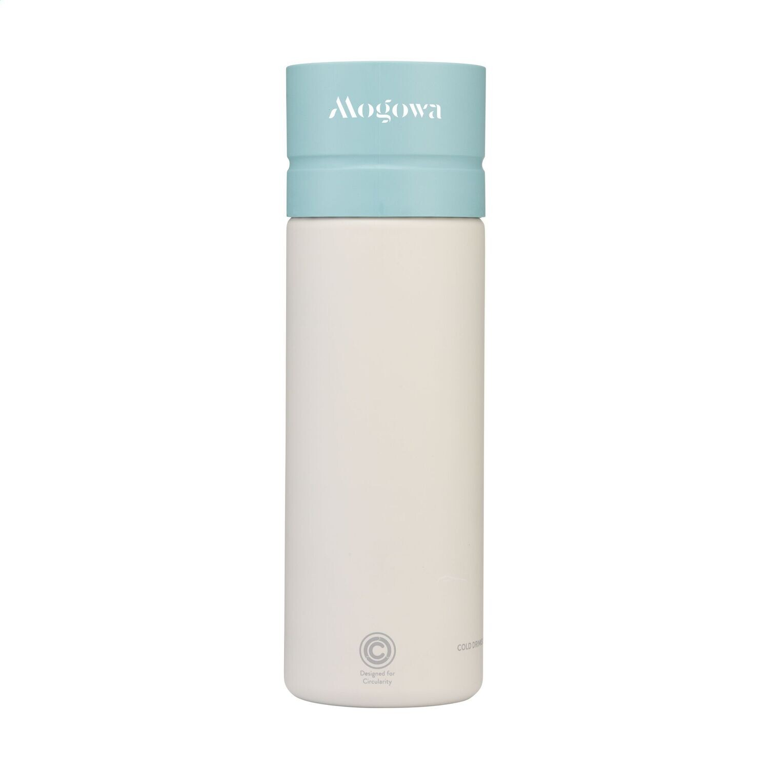 Circular&Co Reusable Bottle 600 ml vannflaske, FARGE: grå/blå