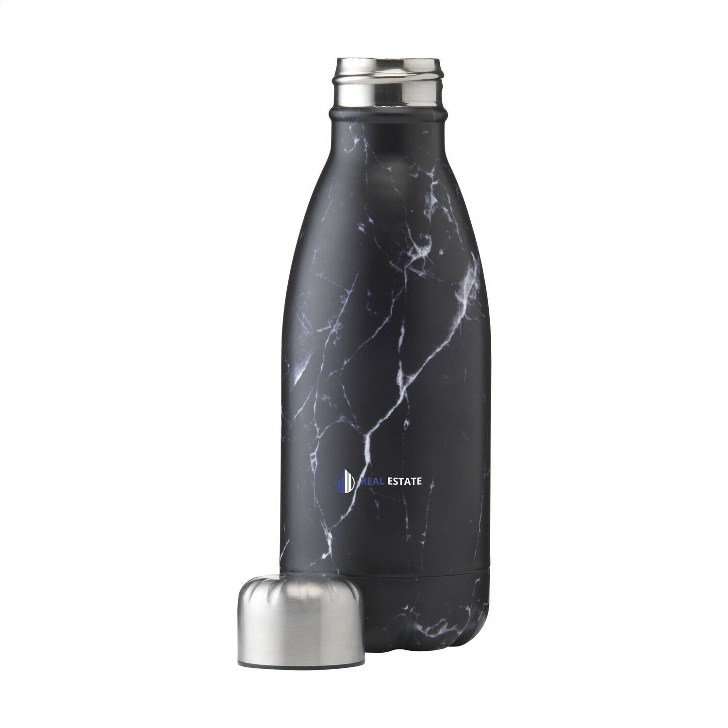 Topflask Pure 350 ml drikkeflaske, FARGE: svart