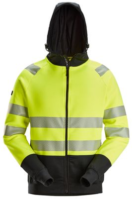 High-Vis Hettejakke, Klasse 2, FARGE: 6604 - High Visibility Yellow\Black, STØRRELSE: GUL/SOR STR: XS