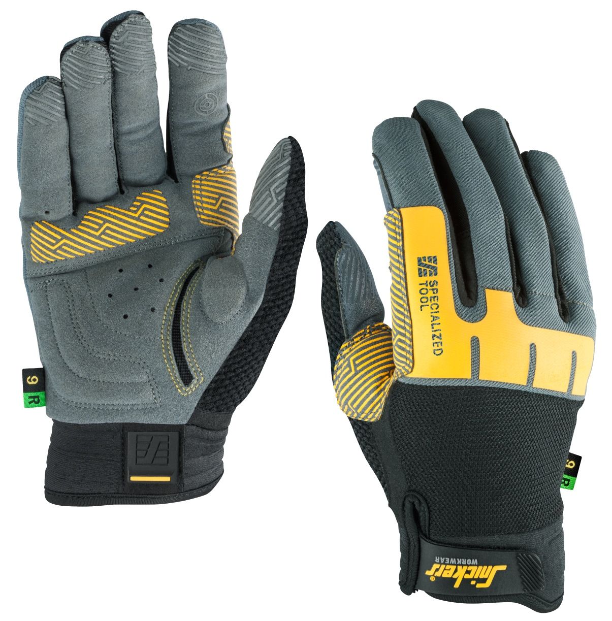 9598 Arbeidshanske Specialized Tool, høyre, FARGE: 4804 - Stone Grey - Black (1), STØRRELSE: STR: 7