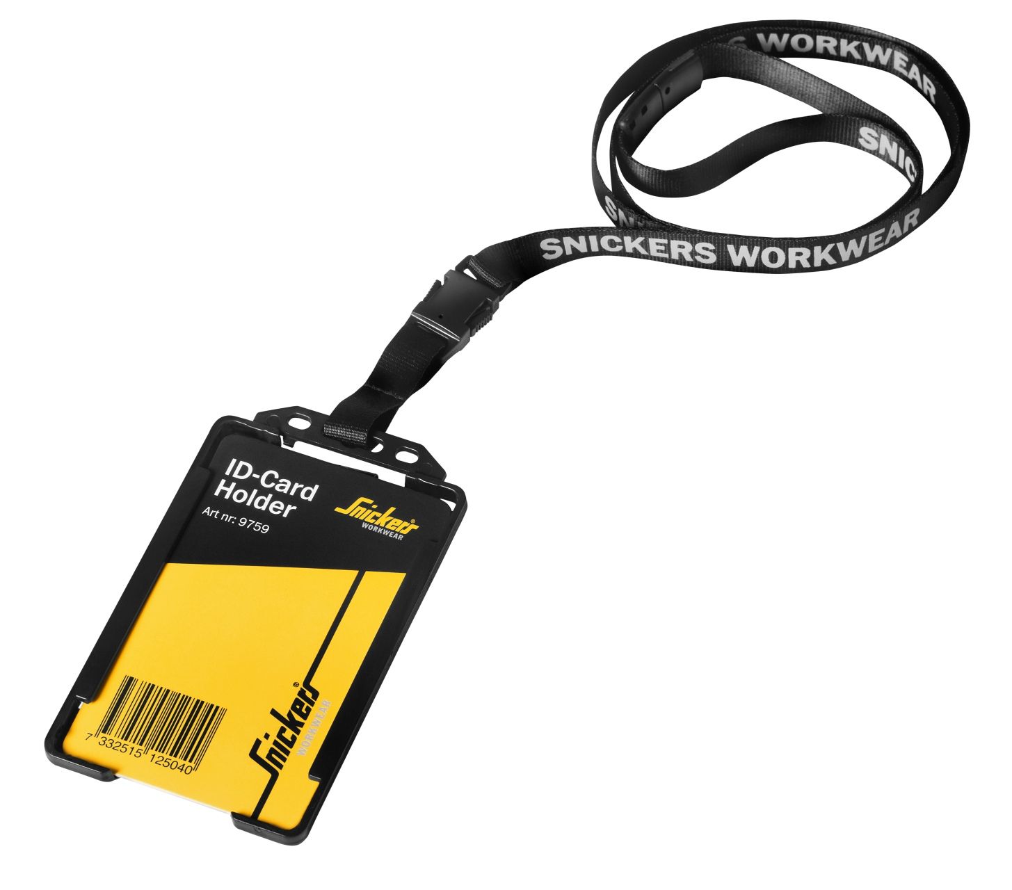 9759 ID-kortholder, FARGE: 0400 - Black, STØRRELSE: ONE SIZE