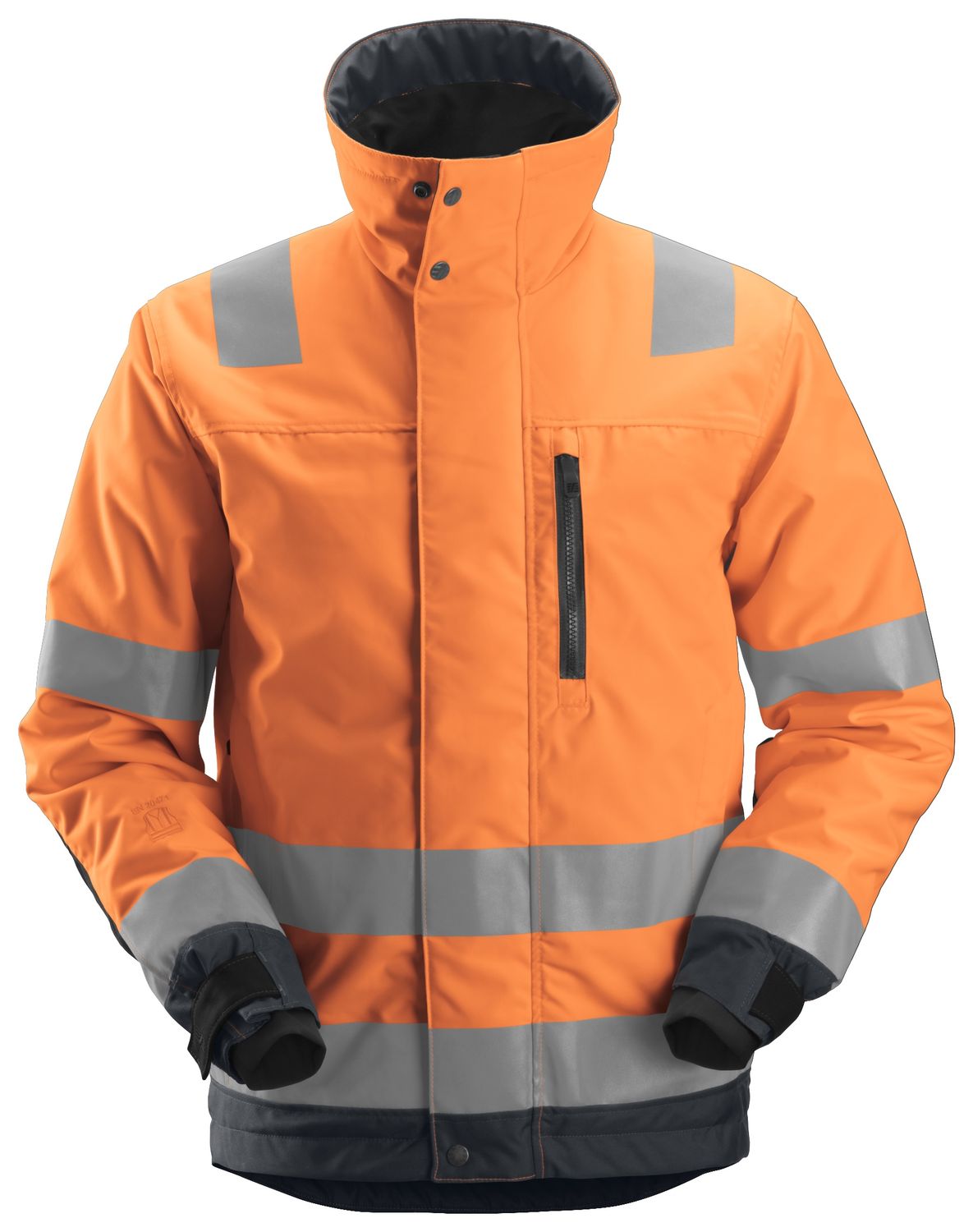 1130 High-Vis 37.5® Vinterjakke, Klasse 3, FARGE: 5558 - High Visibility Orange\Steel Grey, STØRRELSE: STR: XS