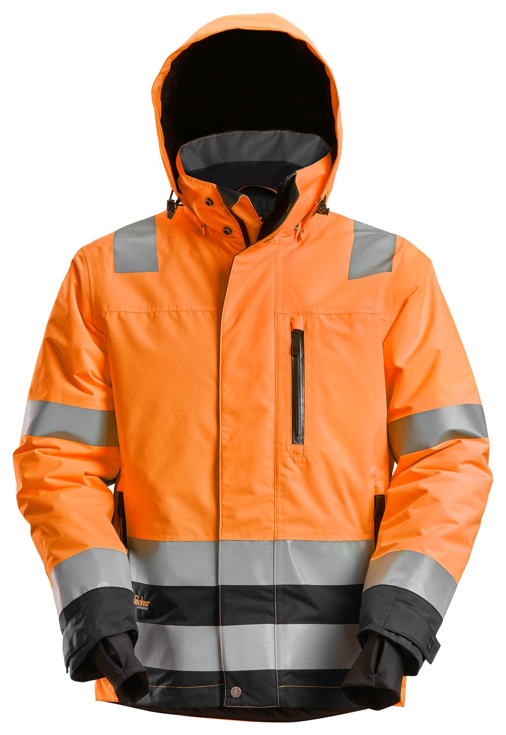 High-Vis vanntett 37.5® vinterjakke, Klasse 3, FARGE: 5504 - High Visibility Orange\Black, STØRRELSE: STR: XS