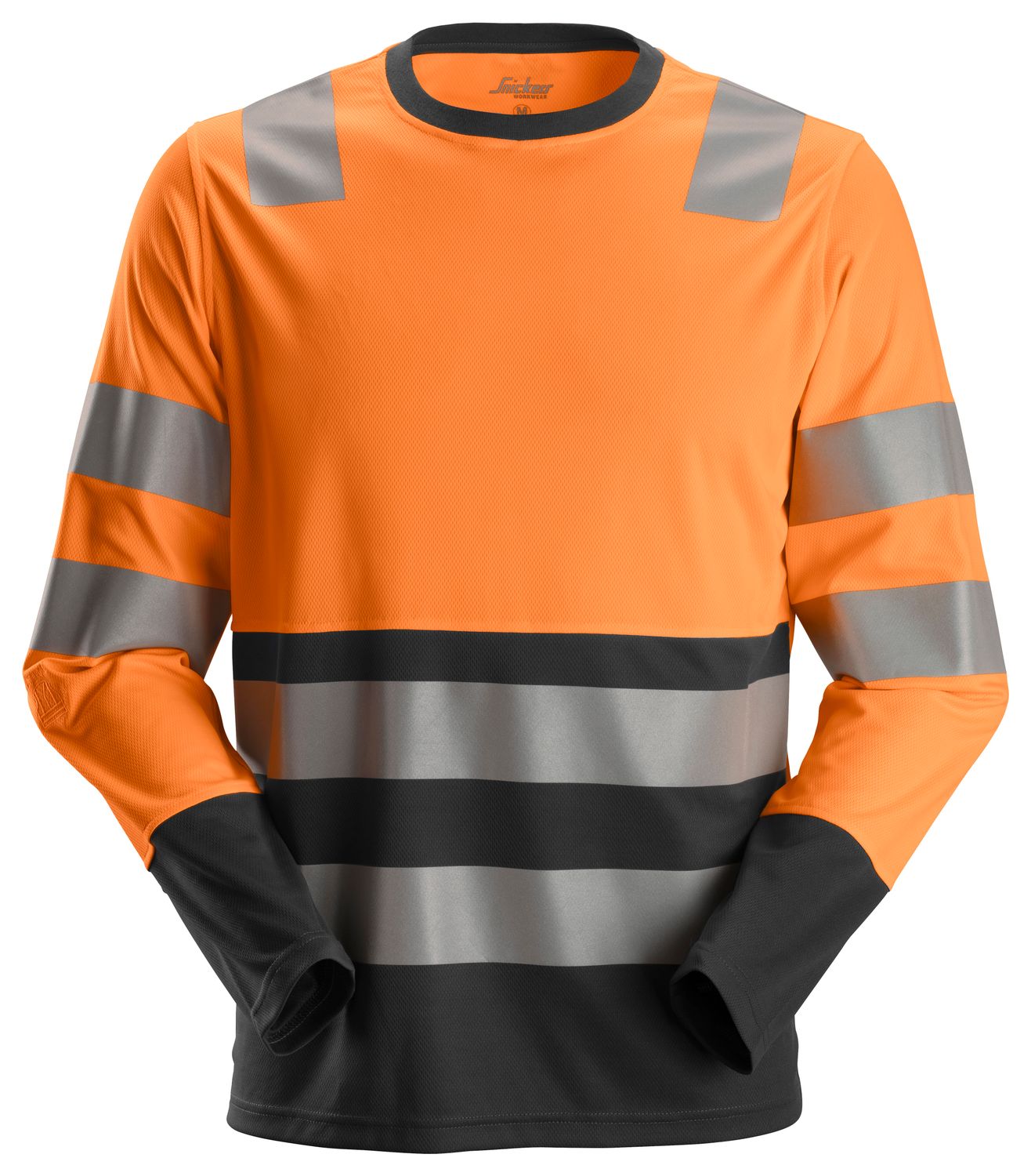 High-Vis, Trøye, Klasse 2, FARGE: 5504 - High Visibility Orange\Black, STØRRELSE: STR: XS