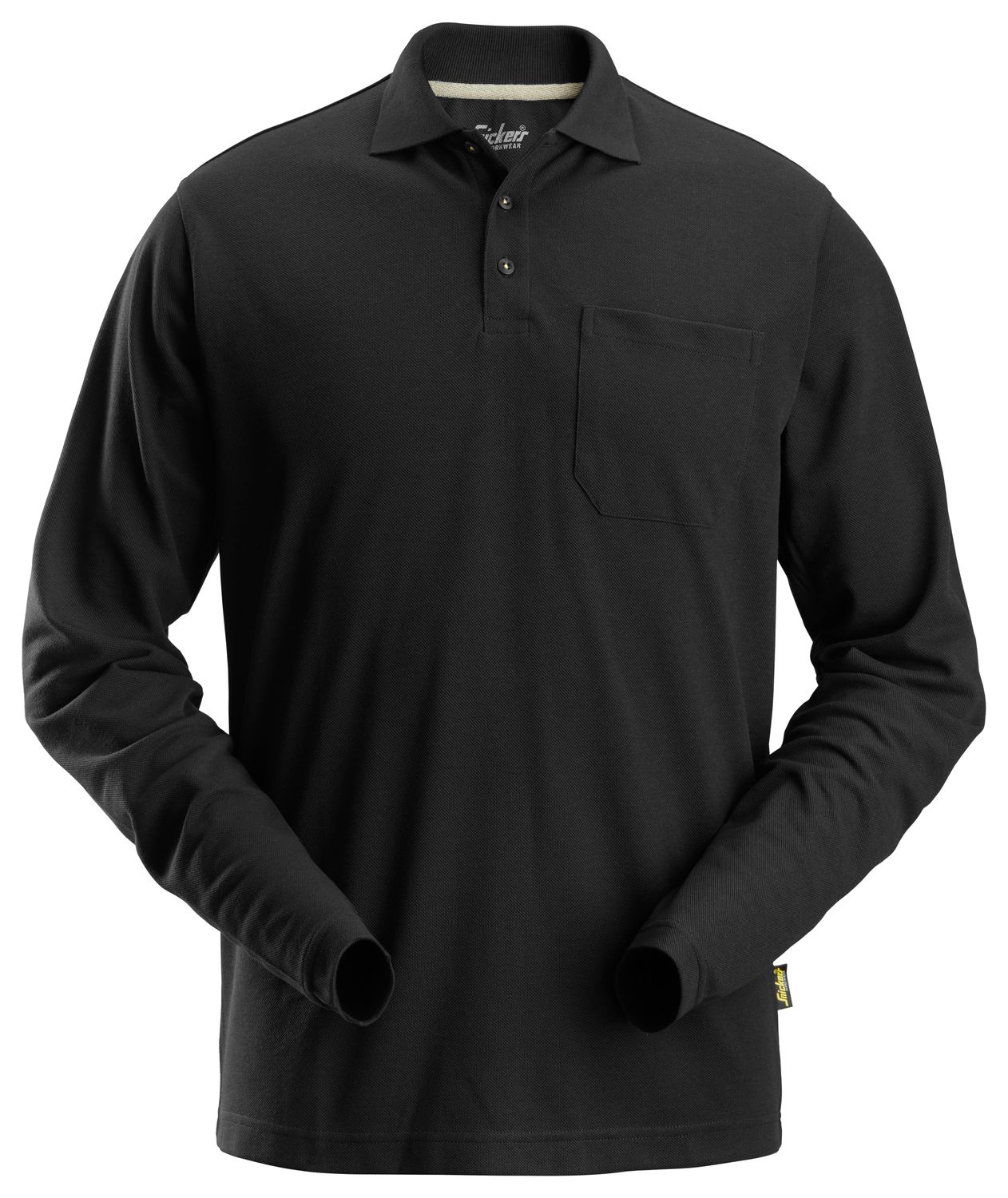 2608 Rugbyskjorte, FARGE: 0400 - Black, STØRRELSE: SOR XS