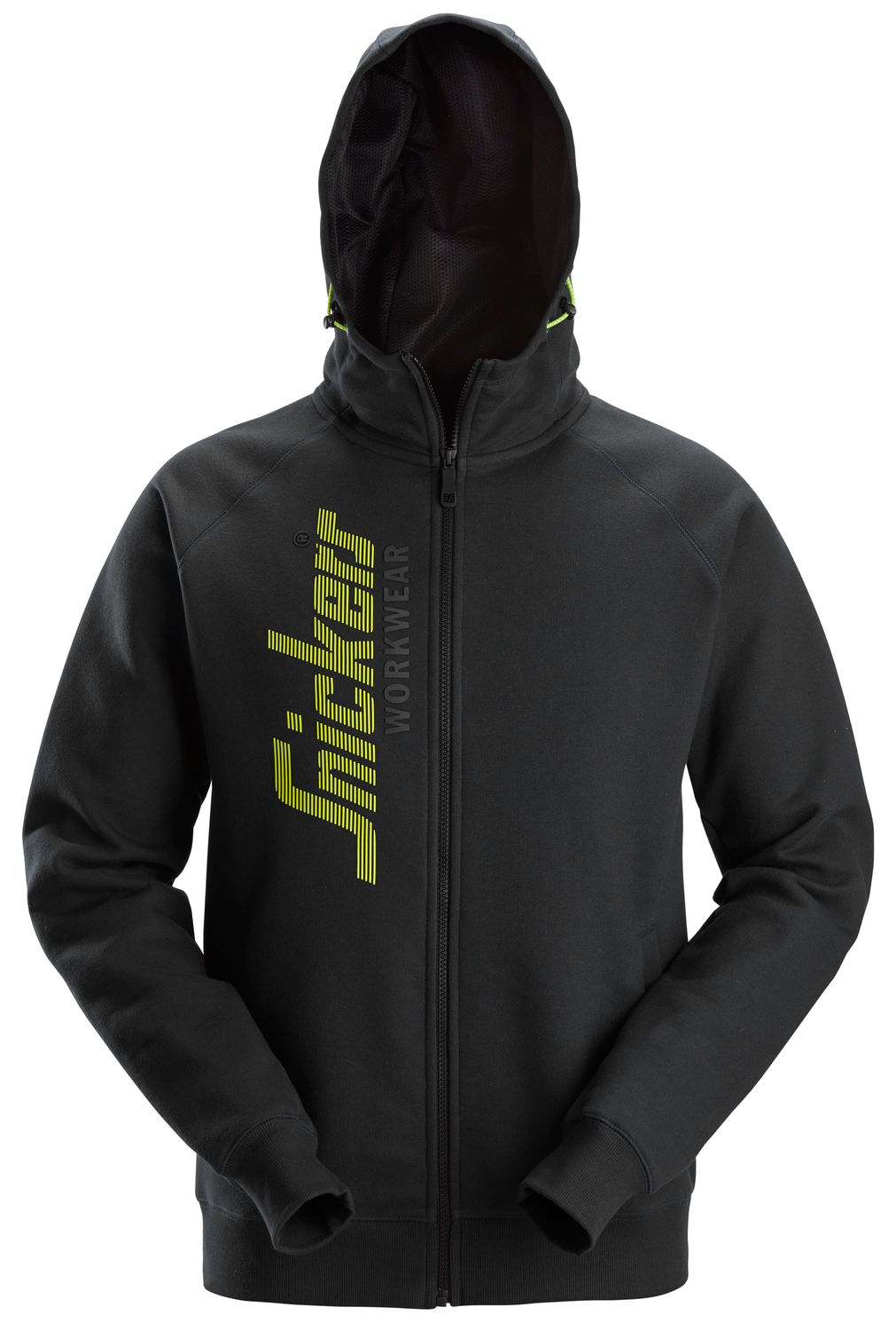 2846 Hettejakke med logo, FARGE: 0400 - Black, STØRRELSE: STR: XS