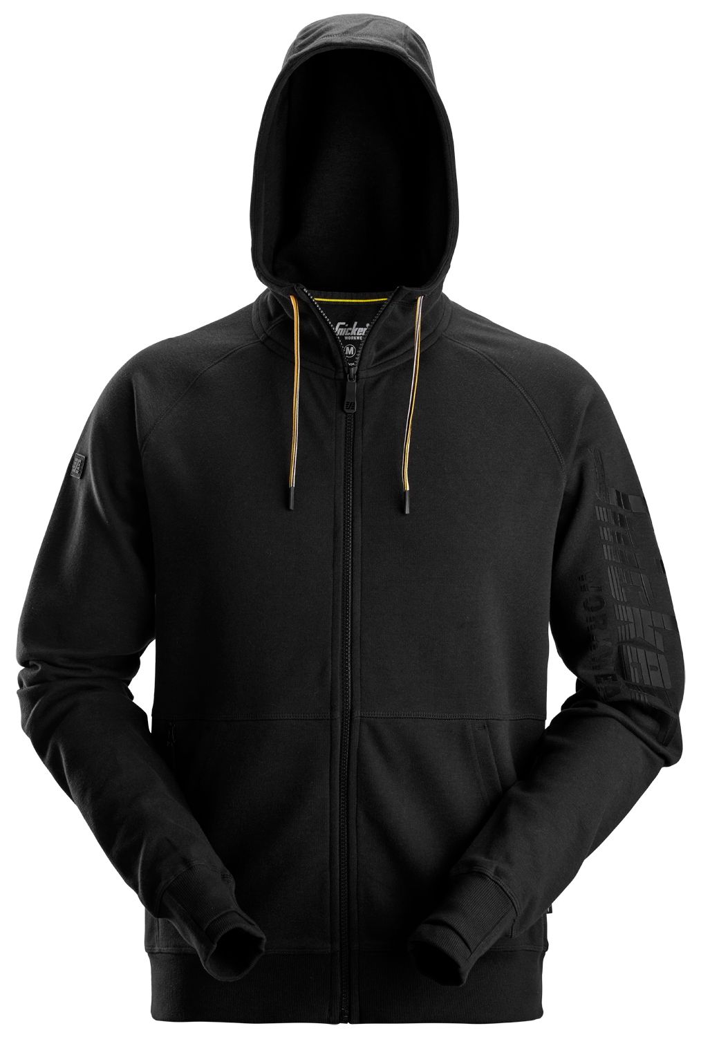 2895 Hettejakke med logo, FARGE: 0400 - Black, STØRRELSE: STR: XS