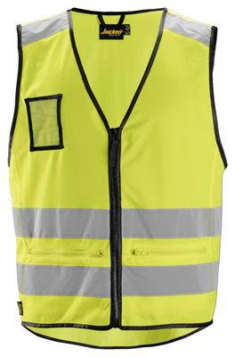 High-Vis Vest, Klasse 2, FARGE: 6600 - High Visibility Yellow, STØRRELSE: STR: S/M