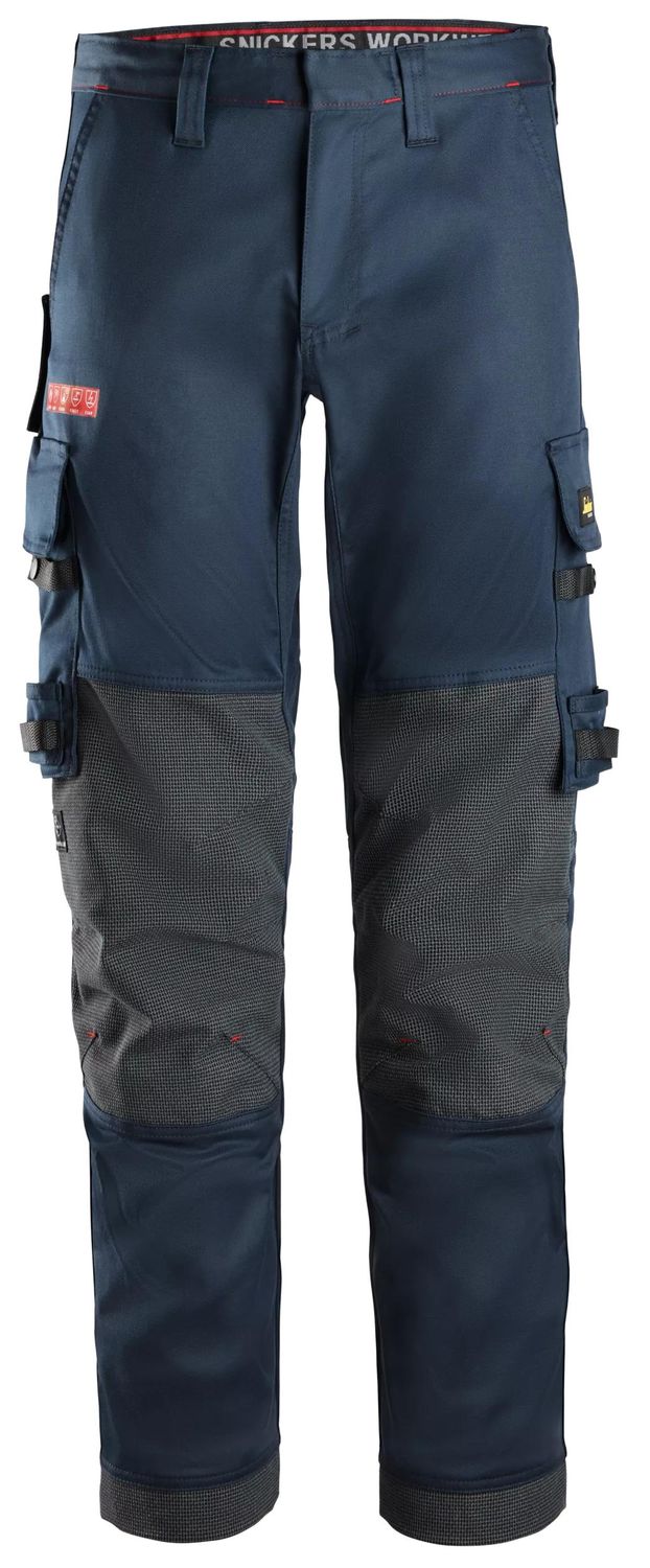 6373 ProtecWork, Arbeidsbukse med stretch, FARGE: 9500 - Navy, STØRRELSE: STR: 100
