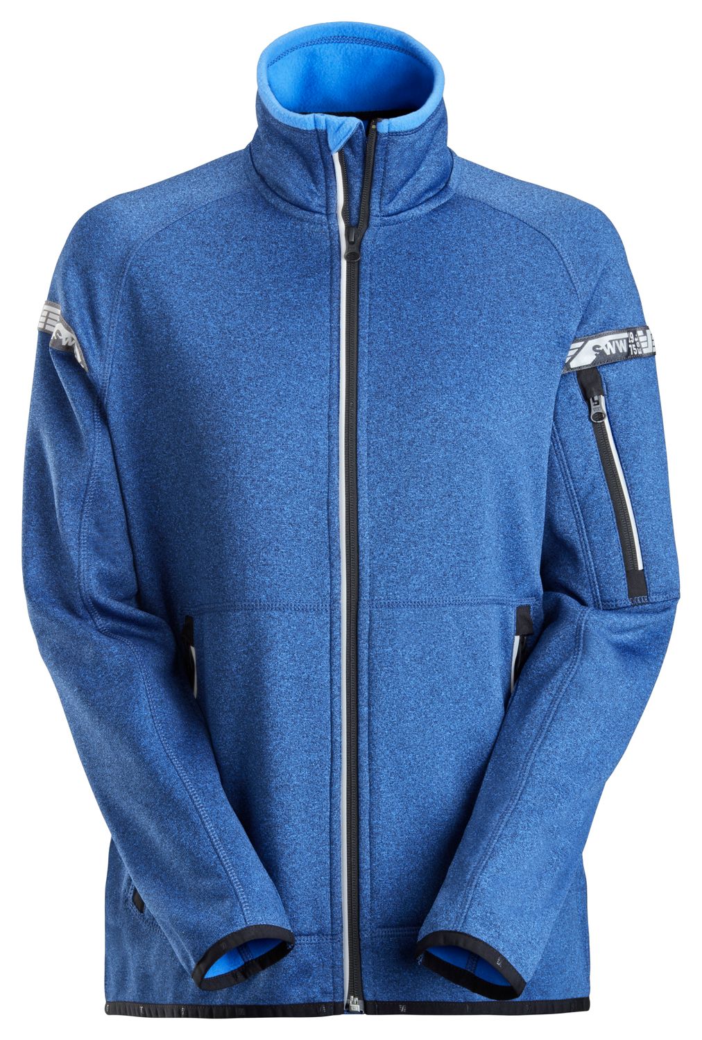 8017 AllroundWork, 37.5® Fleecejakke for dame, FARGE: 5600 - True Blue, STØRRELSE: STR: XS