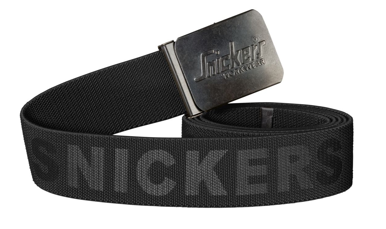 9025 Ergonomisk belte, FARGE: 0400 - Black, STØRRELSE: SNICKERS BUCKLE, END TIP