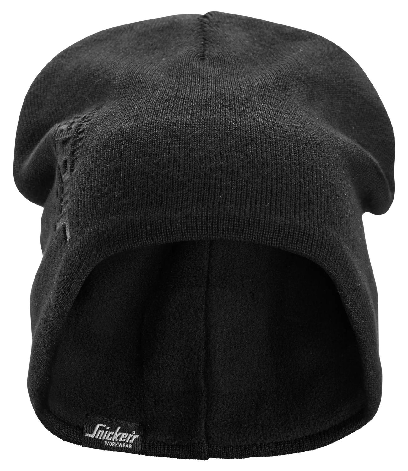 9031 Vindtett lue, FARGE: 0400 - Black, STØRRELSE: ONE SIZE