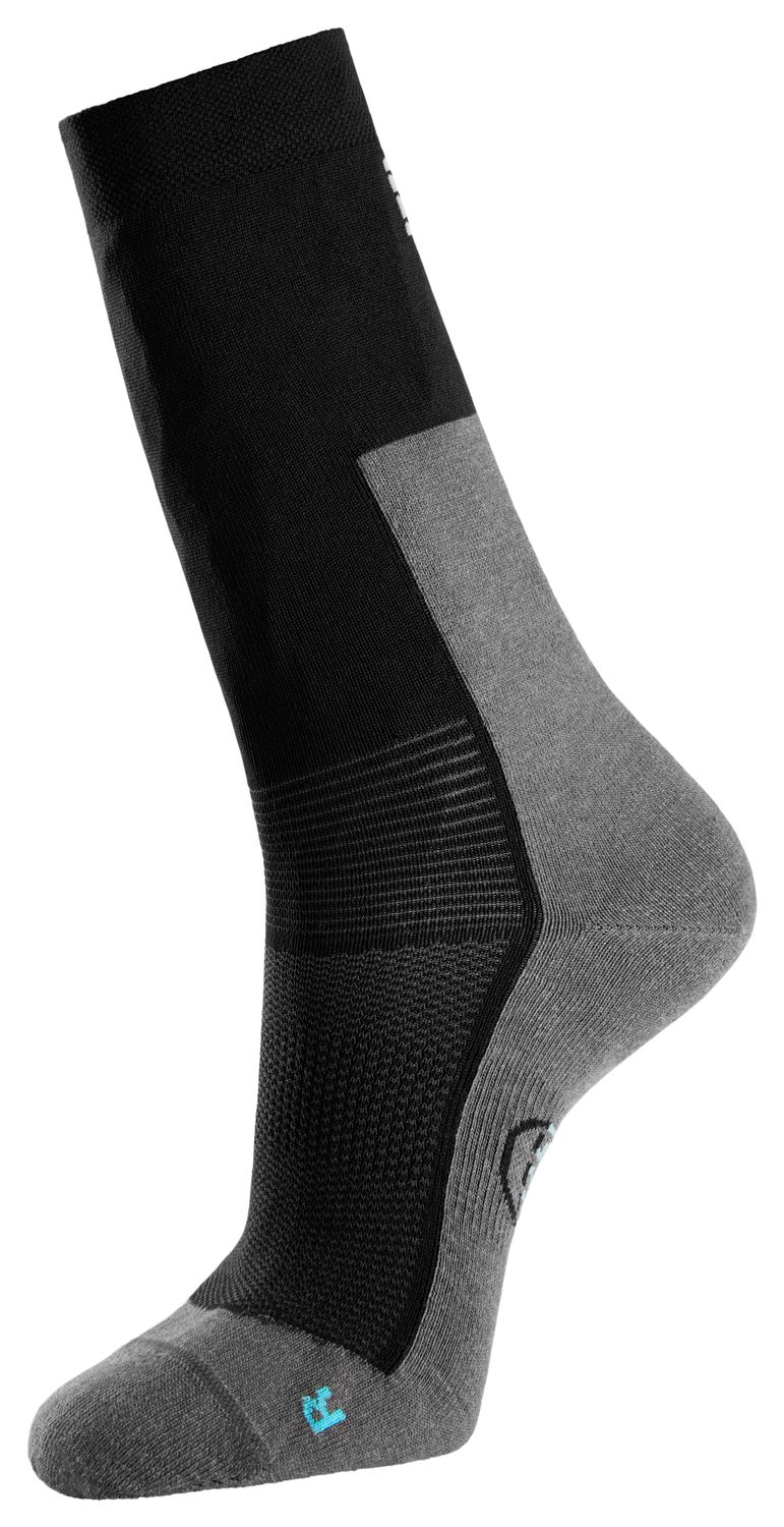 9220 37.5® Sokker, FARGE: 2804 - Grey Melange\Black, STØRRELSE: STR: 37-40