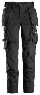 6247 AllroundWork, Arbeidsbukse med stretch og hylsterlommer for dame