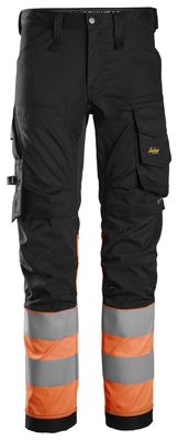 6334 High-Vis Stretchbukse, Klasse 1