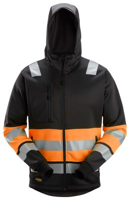 8038 High-Vis Jakke med hette, Klasse 1