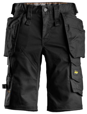 6147 AllroundWork, Arbeidsshorts for dame med stretch og hylsterlommer