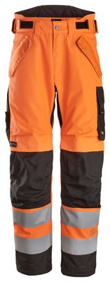 6630 High-Vis Vanntett 37.5® tolags bukse med lett polstring, Klasse 2