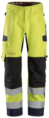 6563 ProtecWork, Flammehemmende vanntett skallbukse, Klasse 2