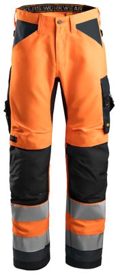 6331 High-Vis Arbeidsbukse+, Klasse 2