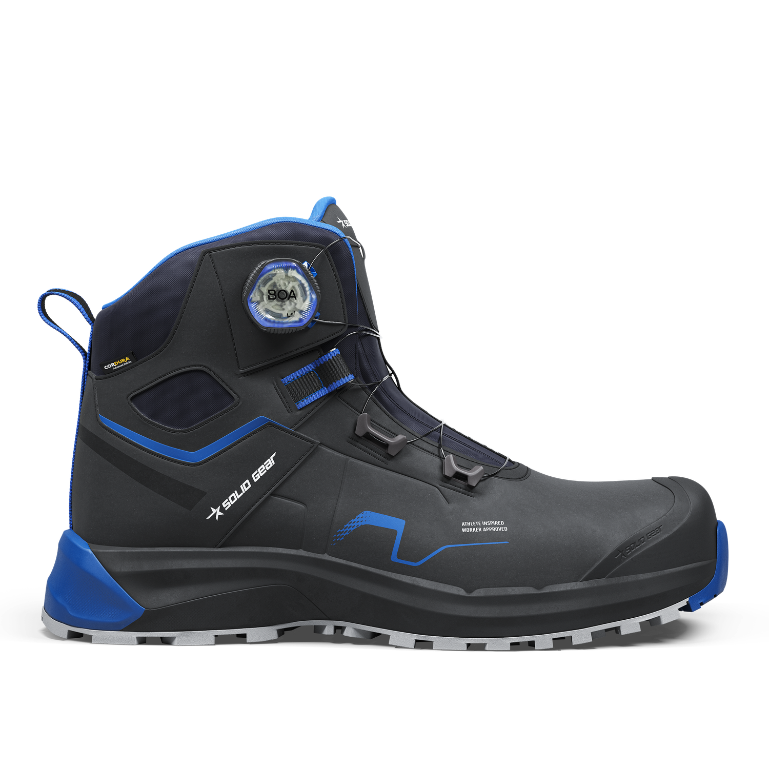 80208 Sonar Mid Blue, FARGE: 9999 - Two Tone Combo (1), STØRRELSE: SORT/BLÅ STR: 36
