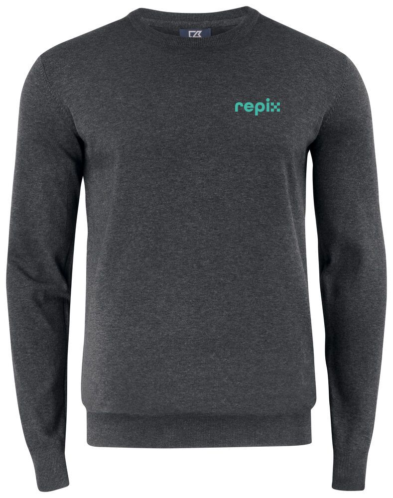 Oakville Crewneck Men - Grey Melange Oakville Crewneck Men - Grey Melange