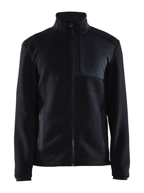 Adv Explore Pile Fleece Jacket M - Black