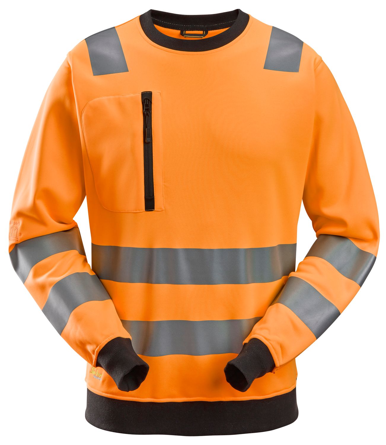 High-Vis Genser, Klasse 2/3, FARGE: 5500 - High Visibility Orange, STØRRELSE: STR: XS
